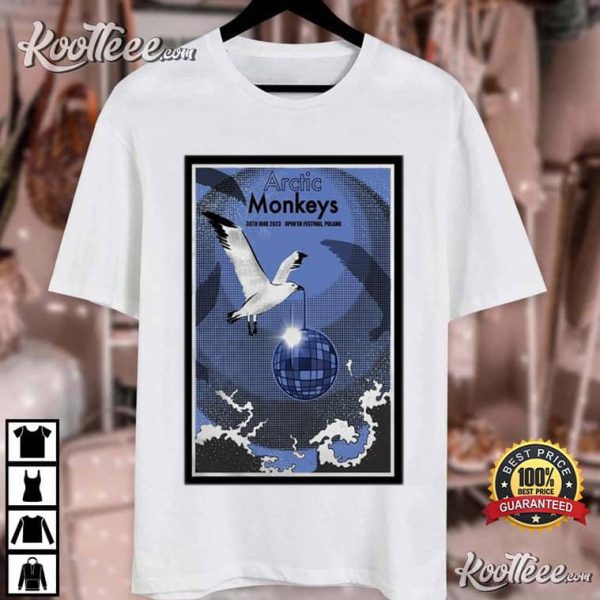 Arctic Monkeys 2023 Poland Poster T-Shirt