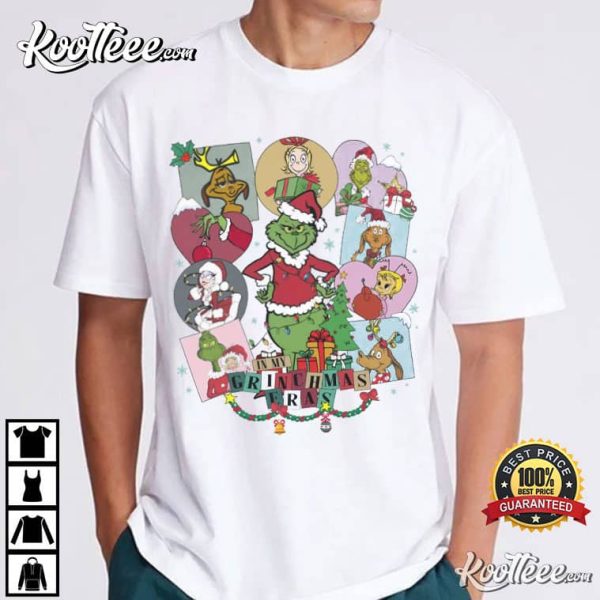 In My Grinchmas Eras Grinch Christmas T-Shirt
