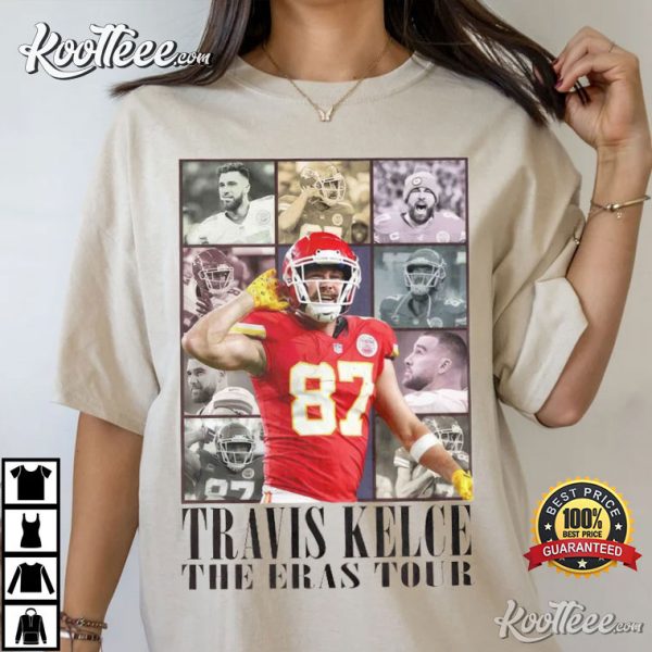 Travis Kelce Kansas City Chiefs The Eras Tour T-Shirt