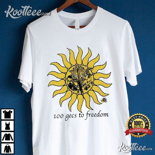100 Gecs To Freedom Tour Merch T-Shirt