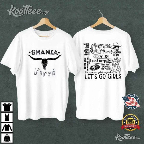 Shania Twain Let’s Go Girls T-Shirt #3
