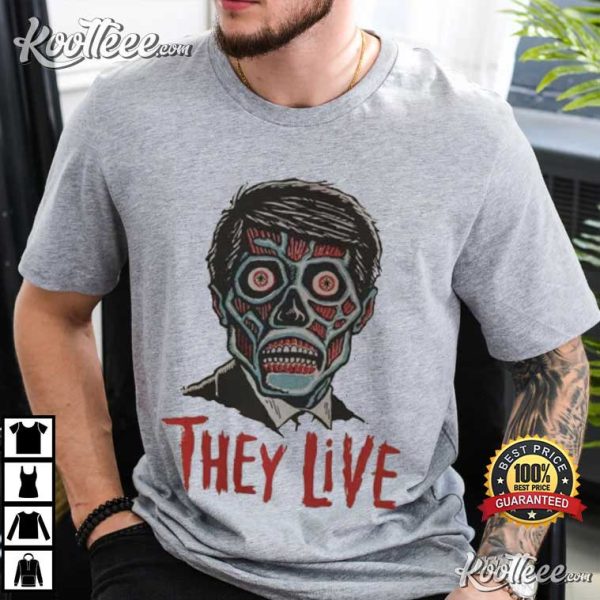 John Carpenter’s They Live Horror T-Shirt