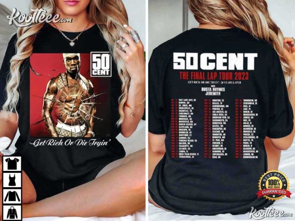 50 Cent Get Rich Die Trying Tour T-Shirt