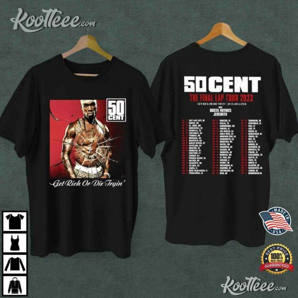 50 Cent Get Rich Die Trying Tour T-Shirt