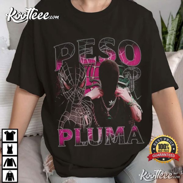 Pink Spider Peso Pluma Vintage T-Shirt