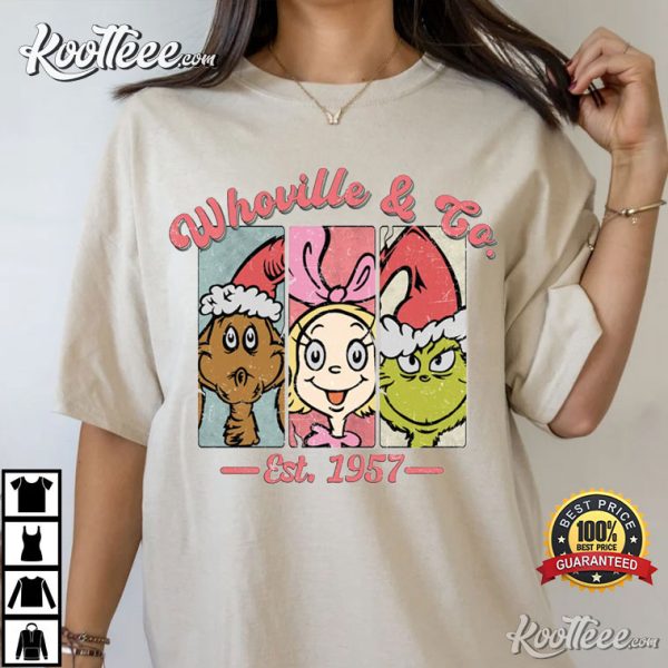 Whovillee Dr. Seuss Christmas T-Shirt