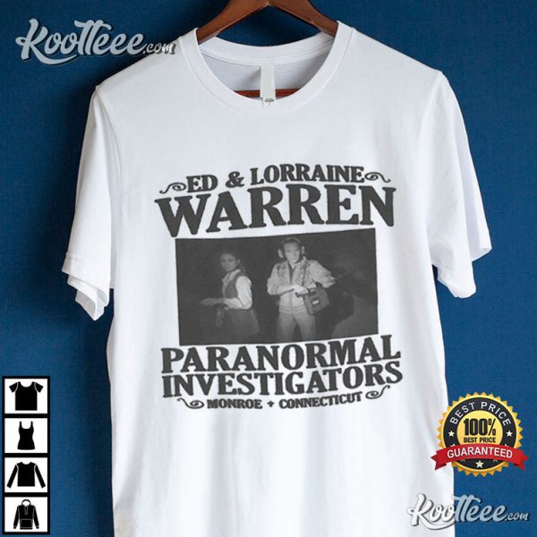Ed and Lorraine Warren The Conjuring T-Shirt