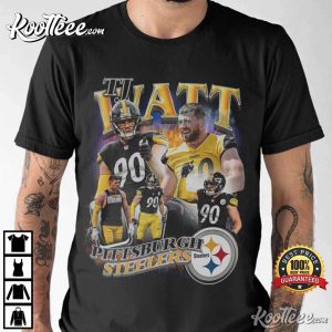 TJ Watt Shirt Digital Art Pittsburgh Steelers Gift - Personalized