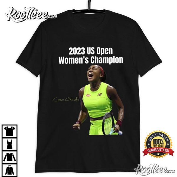 Coco Gauff US Open Championship T-Shirt