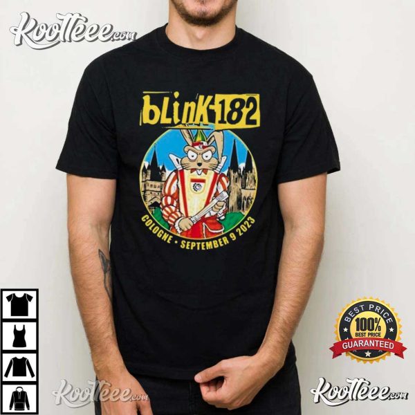 Blink-182 Cologne September 9th 2023 T-Shirt