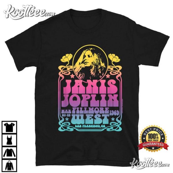 Janis Joplin Live Fillmore West T-Shirt