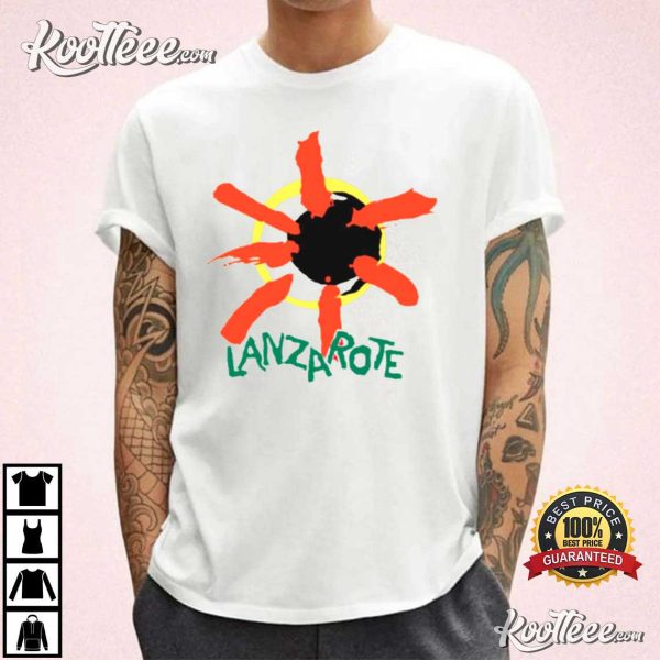 Lanzarote Manrique Sun Volcano Symbol T-Shirt