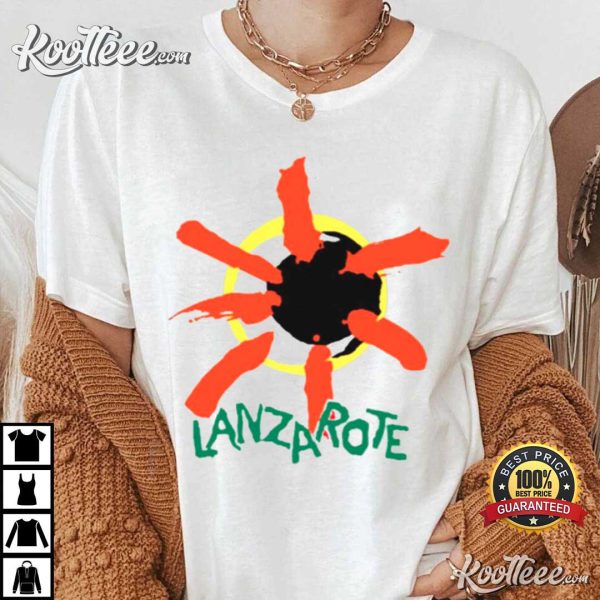 Lanzarote Manrique Sun Volcano Symbol T-Shirt