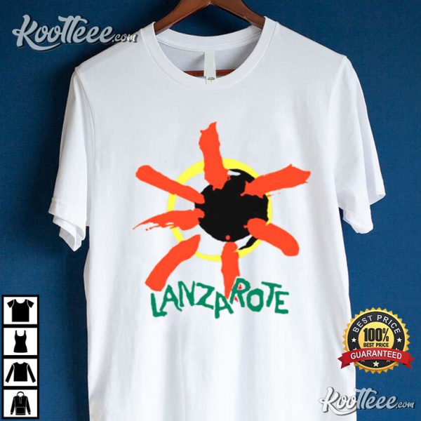 Lanzarote Manrique Sun Volcano Symbol T-Shirt