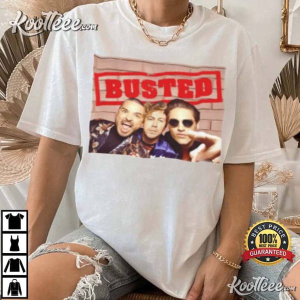 Busted 2023 Tour Gift For Fan T-Shirt