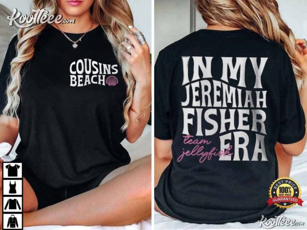 Cousins Beach Jeremiah Fisher Team Jellyfish T-Shirt