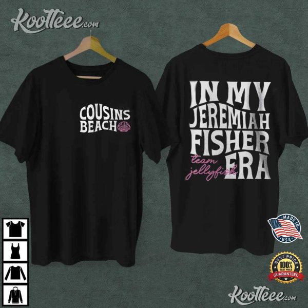 Cousins Beach Jeremiah Fisher Team Jellyfish T-Shirt