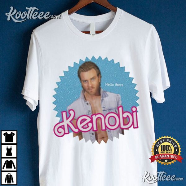 Obi Wan Kenobi Barbie Hello There T-Shirt