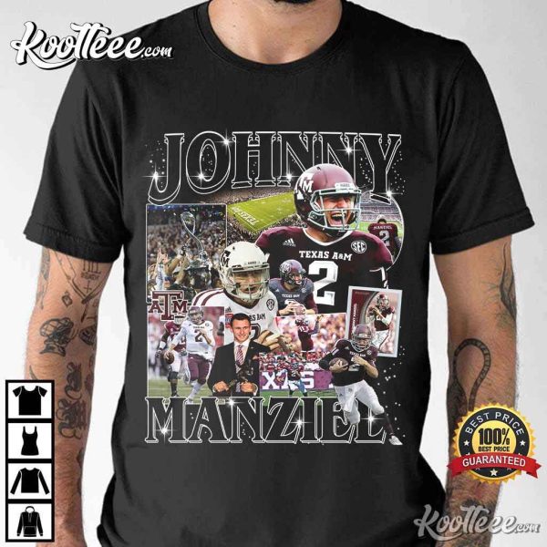 Johnny Manziel Football Quarterback T-Shirt