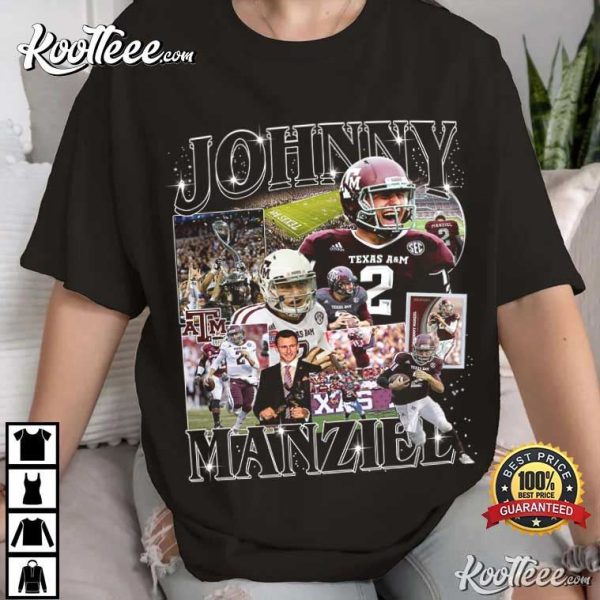 Johnny Manziel Football Quarterback T-Shirt