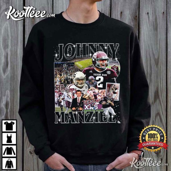 Johnny Manziel Football Quarterback T-Shirt