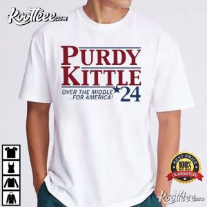 George Kittle and Brock Purdy Niners forever San Francisco 49ers shirt,  hoodie, sweater and v-neck t-shirt