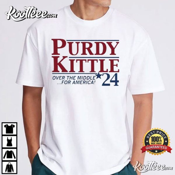 San Francisco 49ers Brock Purdy George Kittle 2024 T-Shirt