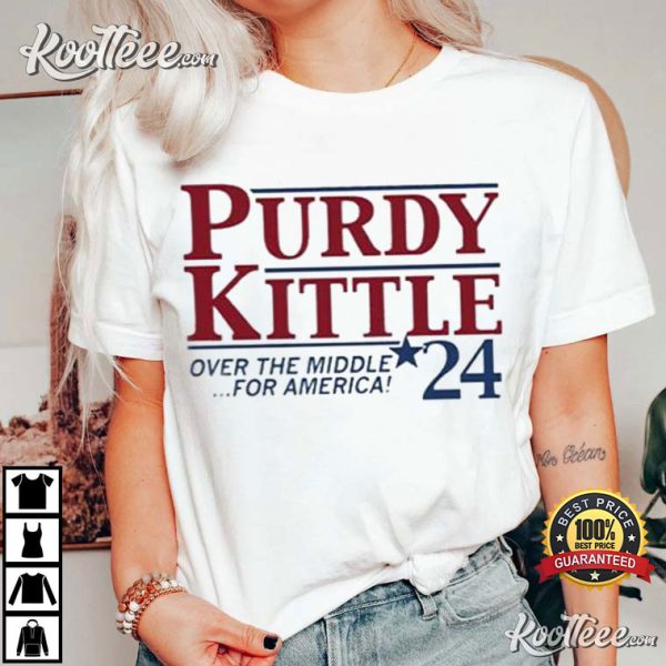 San Francisco 49ers Brock Purdy George Kittle 2024 T-Shirt