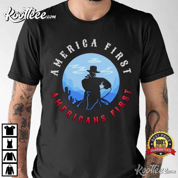 Sheriff Mark Lamb For Senate American First T-Shirt