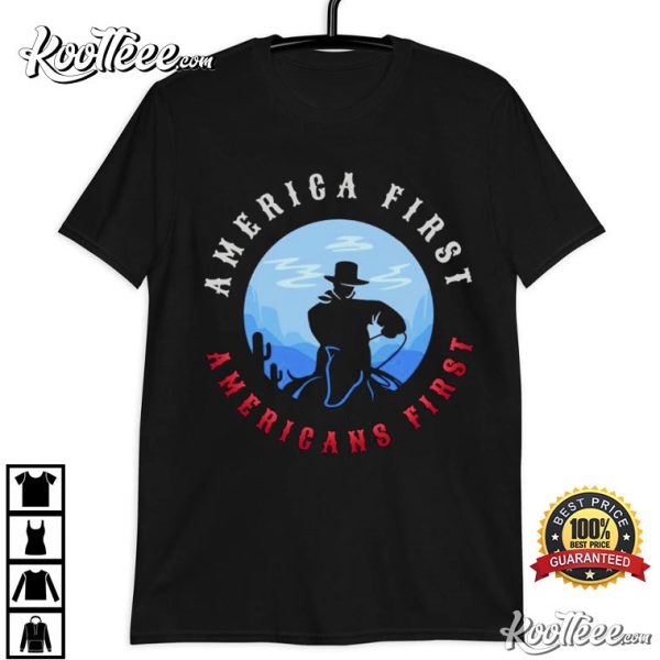 Sheriff Mark Lamb For Senate American First T-Shirt