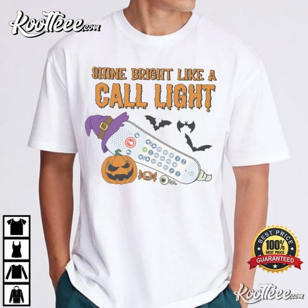 Shine Bright Like A Call Light Halloween T-Shirt