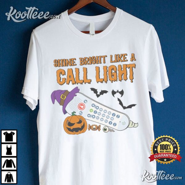 Shine Bright Like A Call Light Halloween T-Shirt