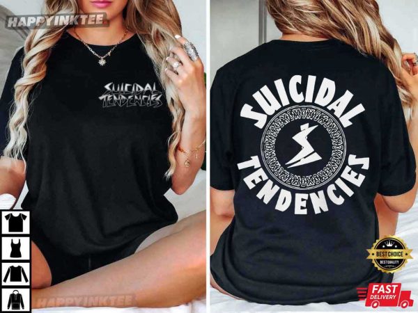 Suicidal Tendencies Merch Cyclone Logo T-Shirt