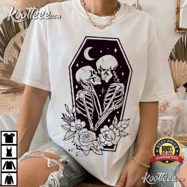 The Lovers Skeleton Halloween T-Shirt