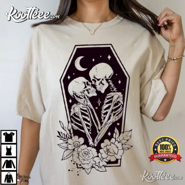 The Lovers Skeleton Halloween T-Shirt