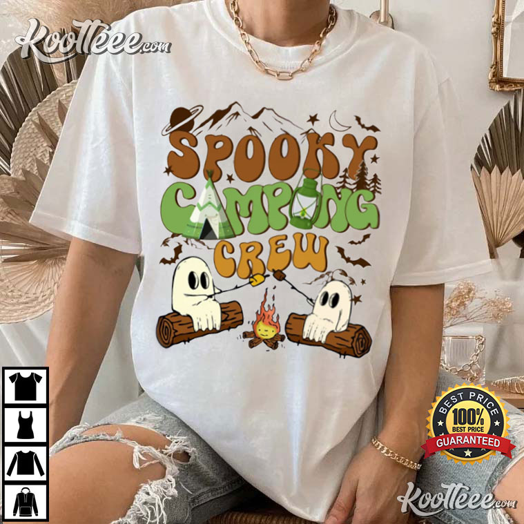 Spooky Camping Crew Halloween T-Shirt