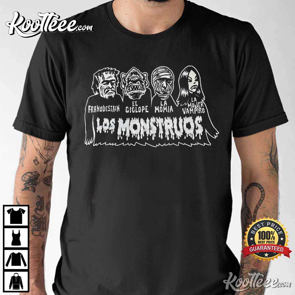 Los Monstruos Rock Band T-Shirt