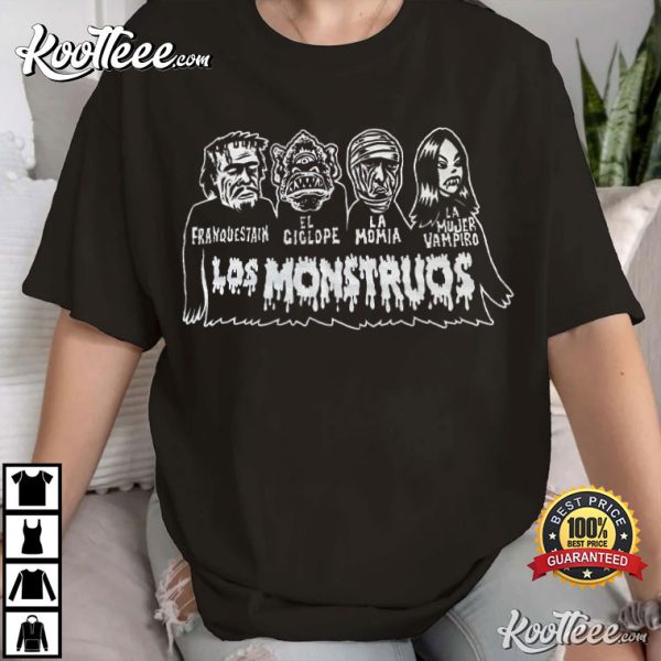 Los Monstruos Rock Band T-Shirt