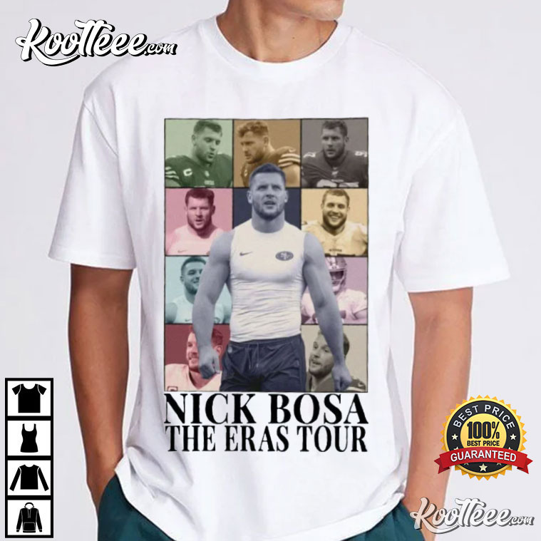 Nick Bosa Shirt, San Francisco Football Men's Cotton T-Shirt