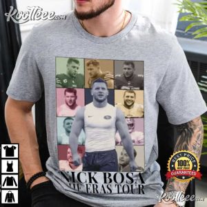 Nick Bosa Vintage 90s Bootleg Retro Fan Gift T-Shirt