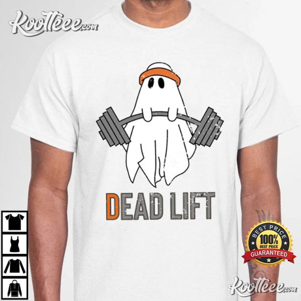 Ghost Dead Lift Halloween T-Shirt