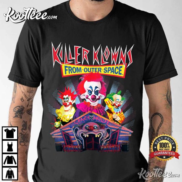 Killer Klowns From Outer Space Crazy House T-Shirt