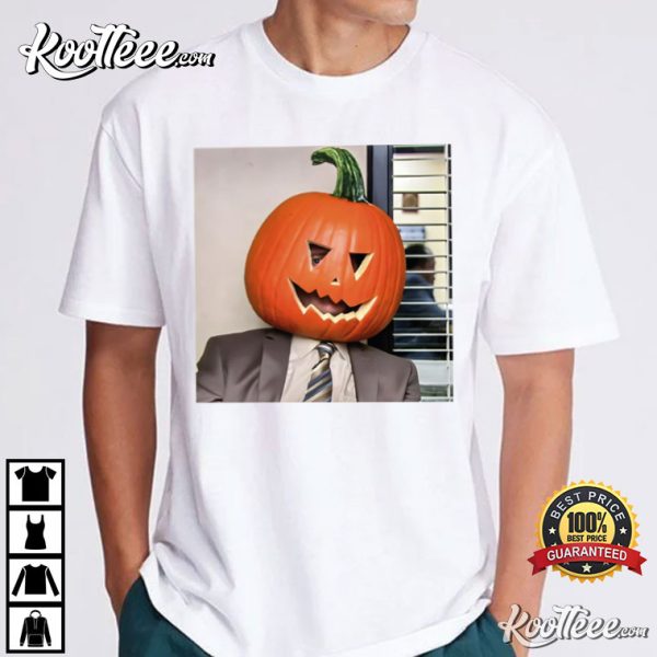 Dwight Pumpkin Head The Office T-Shirt