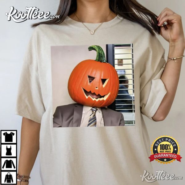 Dwight Pumpkin Head The Office T-Shirt