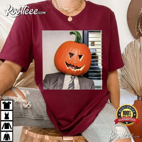 Dwight Pumpkin Head The Office T-Shirt