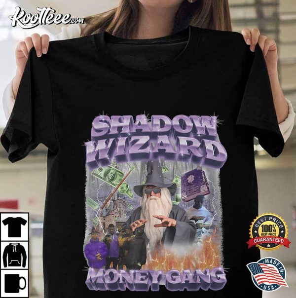 Shadow Wizard Money Gang Funny Witch Halloween T-Shirt