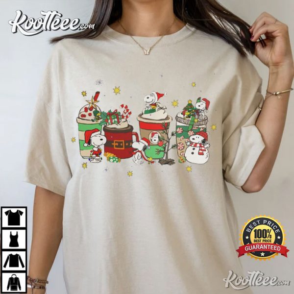 Snoopy Christmas Coffee T-Shirt