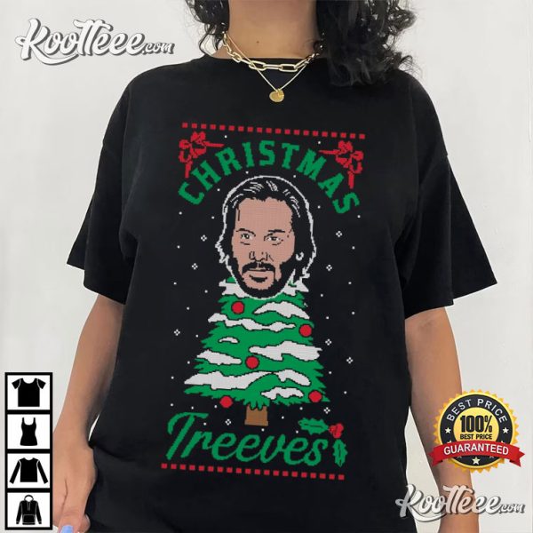 Keanu Reeves Christmas Funny T-Shirt