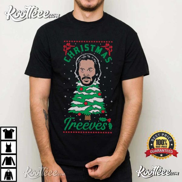 Keanu Reeves Christmas Funny T-Shirt