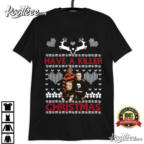 Horror Movie Killer Christmas T-Shirt